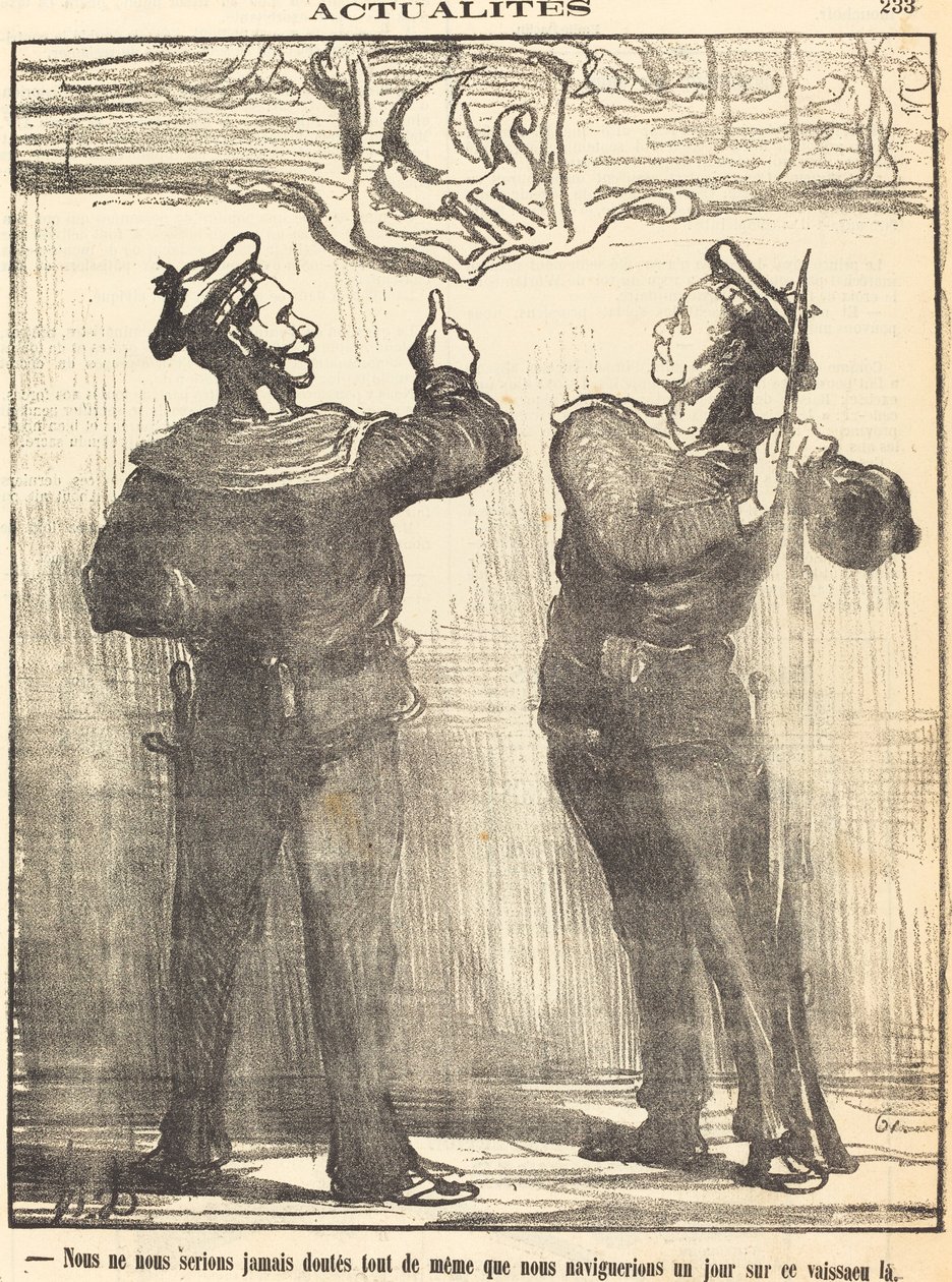 Nunca nos hubiéramos imaginado de todos modos... de Honoré Daumier
