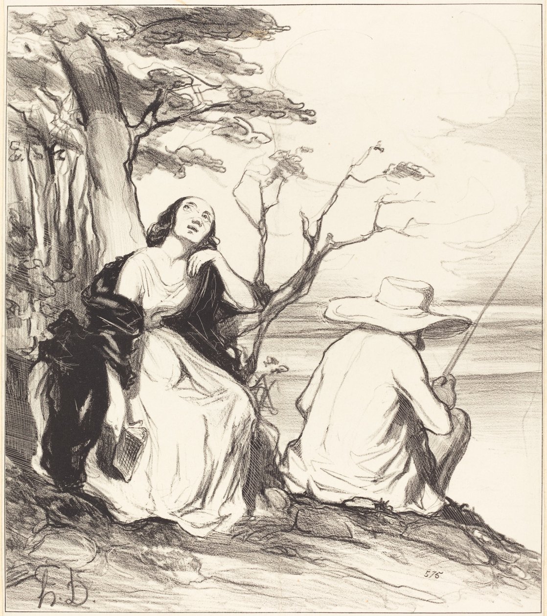 ¡Oh dolor!... haber soñado... un esposo... de Honoré Daumier