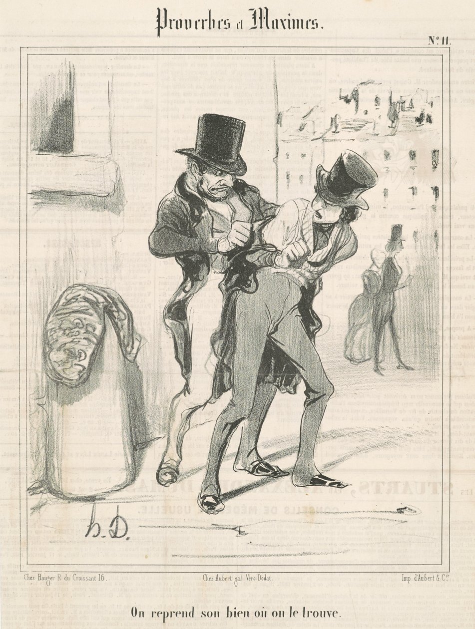 Se recupera lo que se encuentra de Honoré Daumier