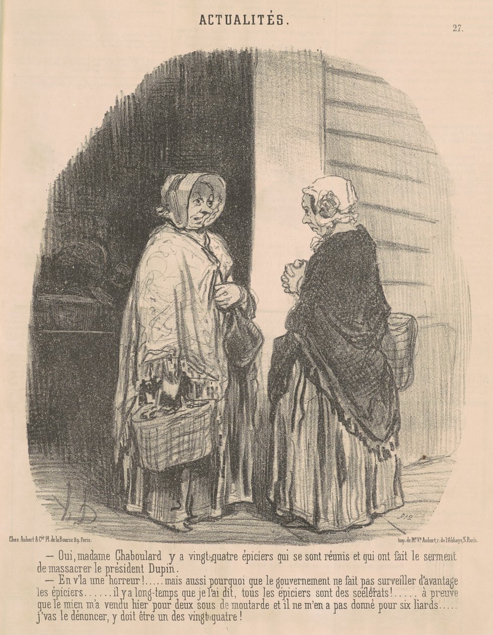 Sí, Madame Chaboulard ... de Honoré Daumier