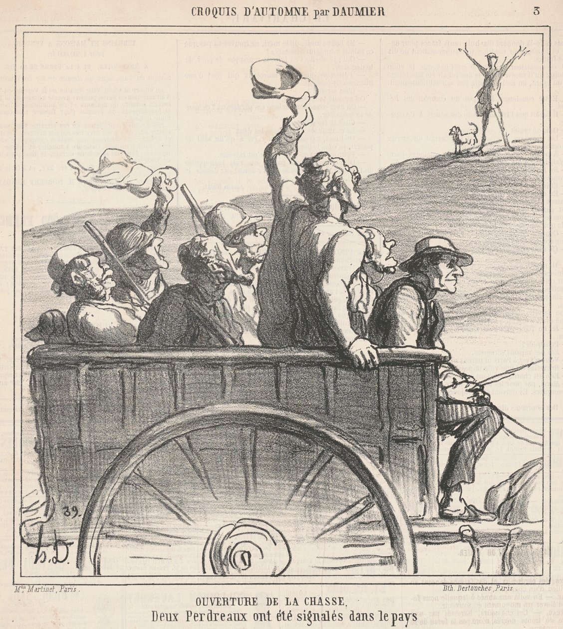Apertura de la Caza de Honoré Daumier