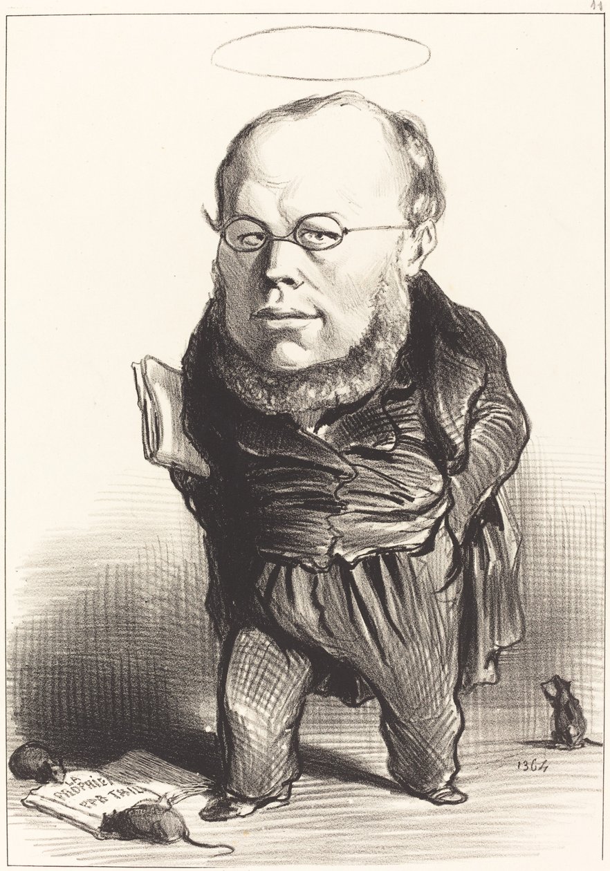 P.J. Proudhon de Honoré Daumier