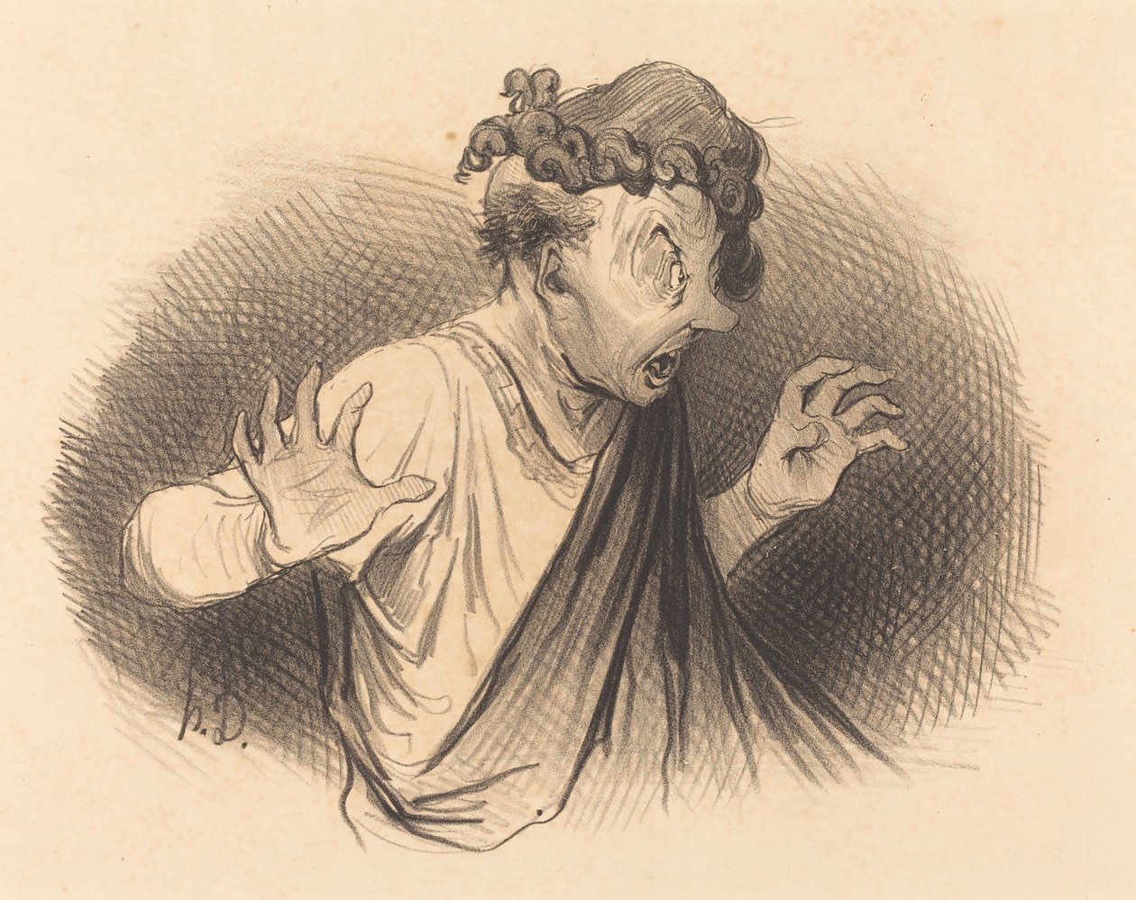Para quién son estas serpientes... de Honoré Daumier