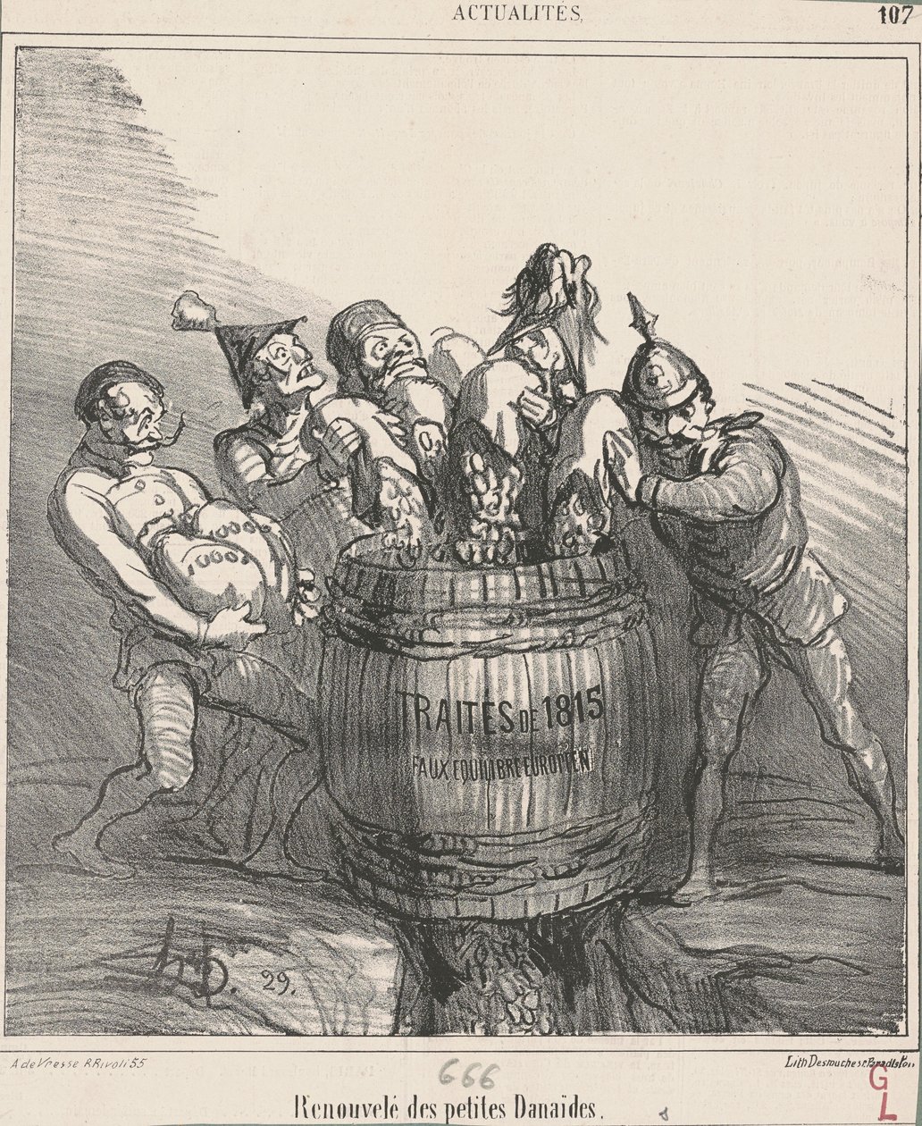 Renouvelé des petites Danaides de Honoré Daumier