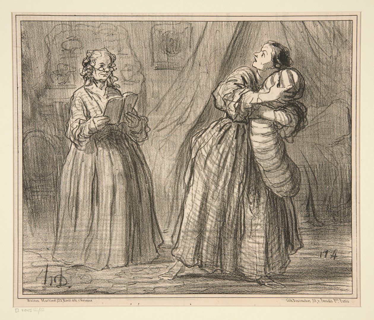 repeticion de Honoré Daumier