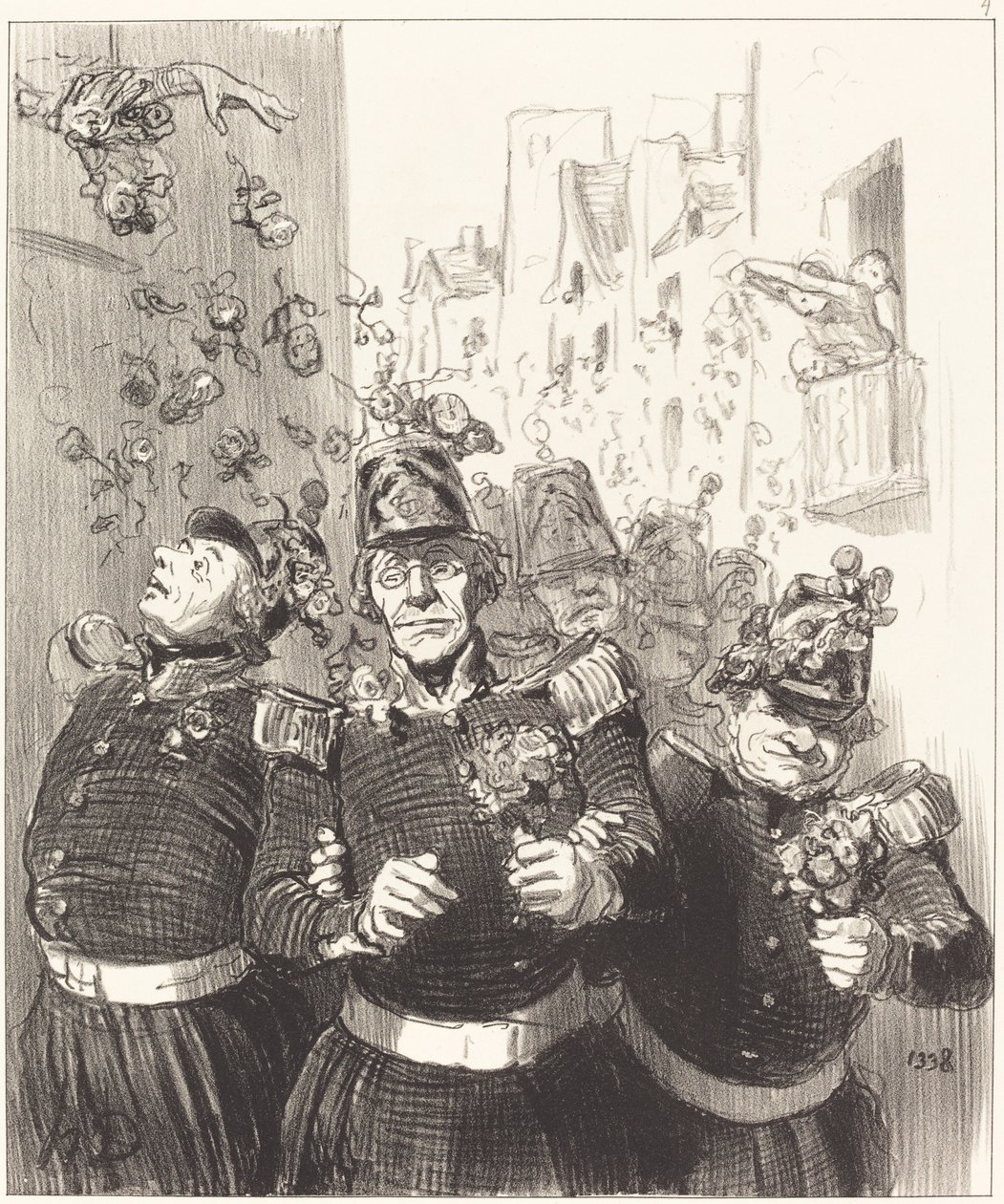 Rifolard está más encantado que nunca... de Honoré Daumier