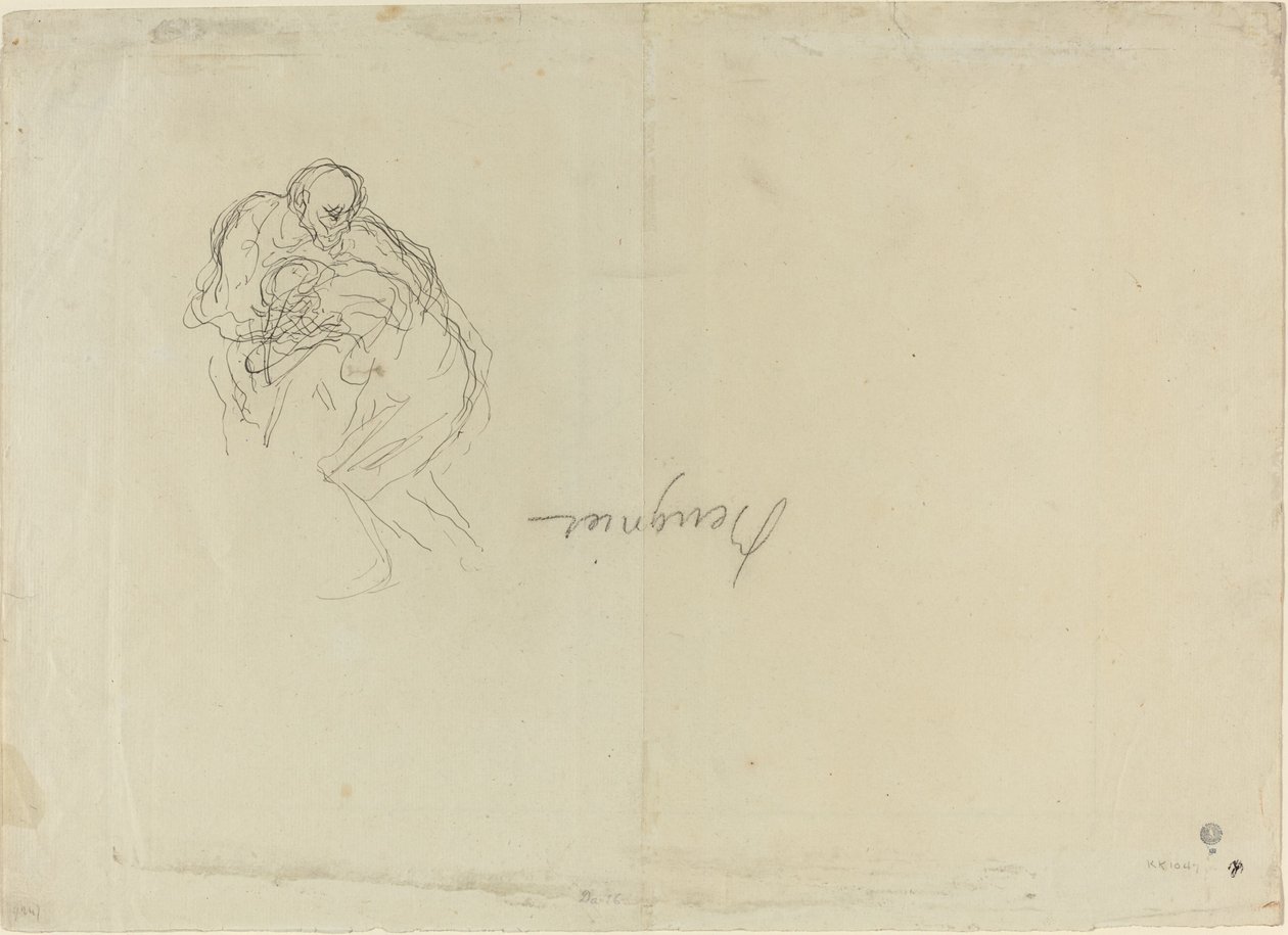 El hijo pródigo de Honoré Daumier
