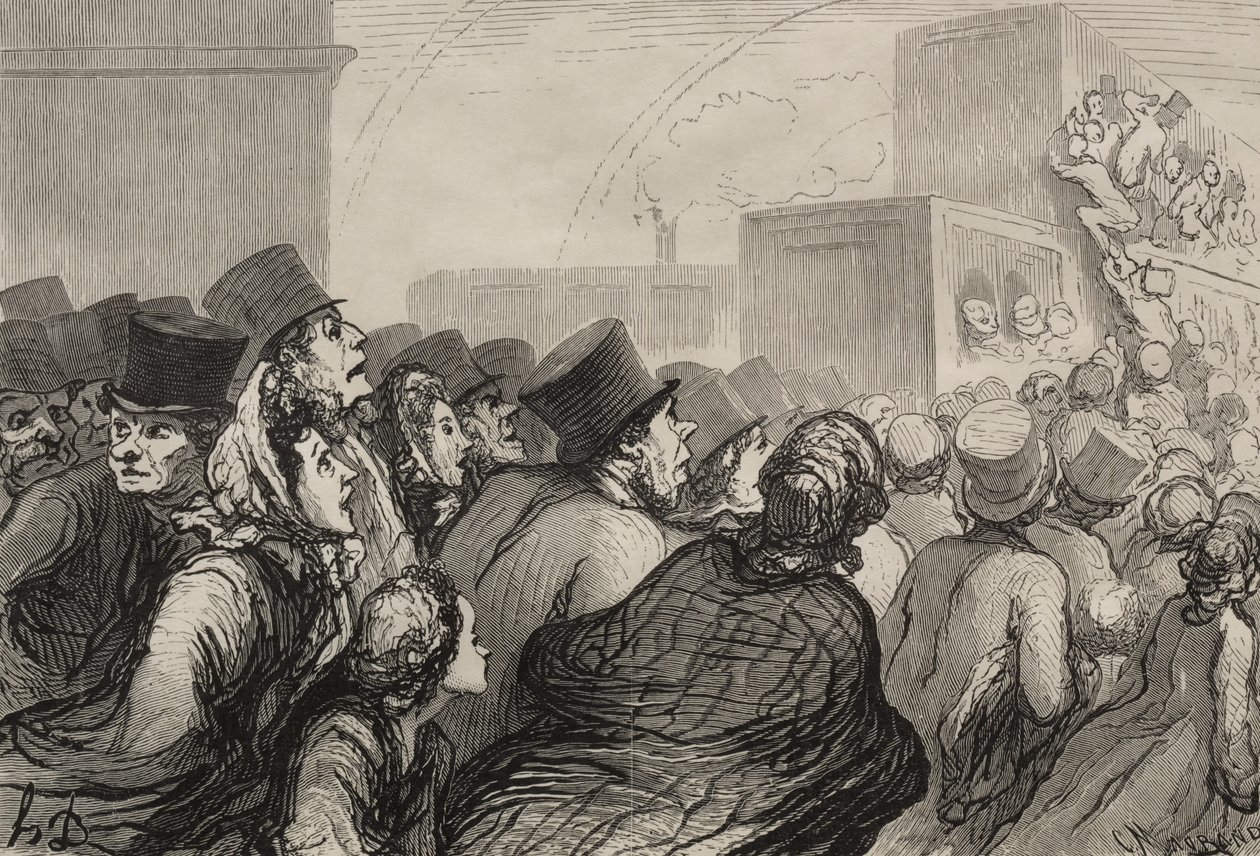 El ferrocarril: La excursión dominical de Honoré Daumier