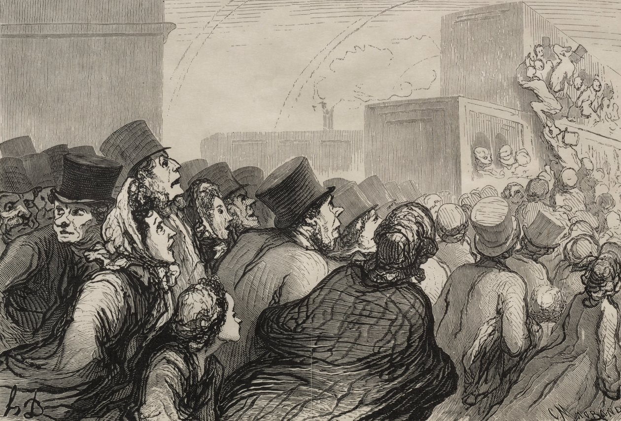 El ferrocarril: La excursión dominical de Honoré Daumier