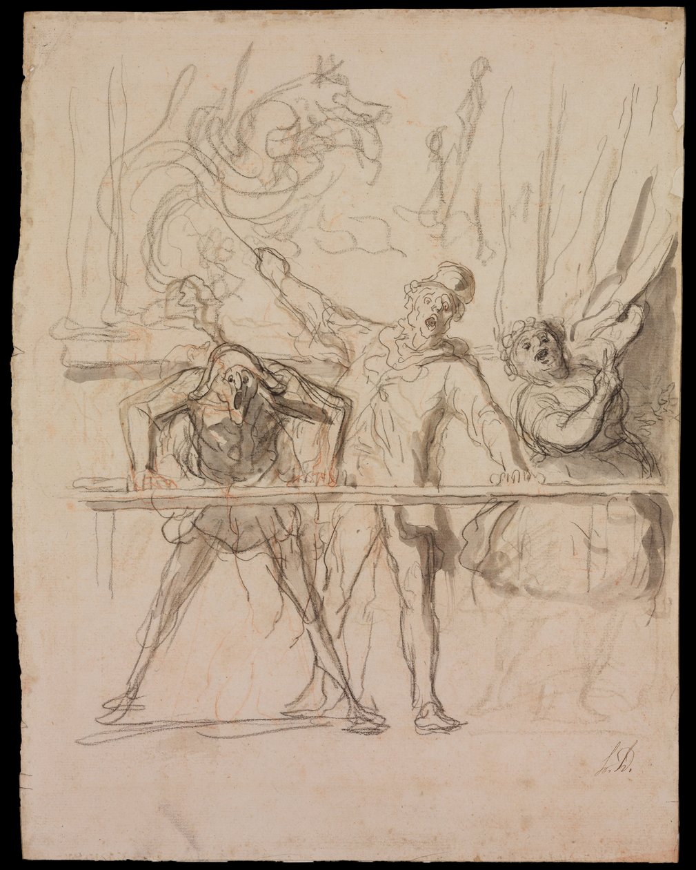 El Espectáculo Secundario de Honoré Daumier