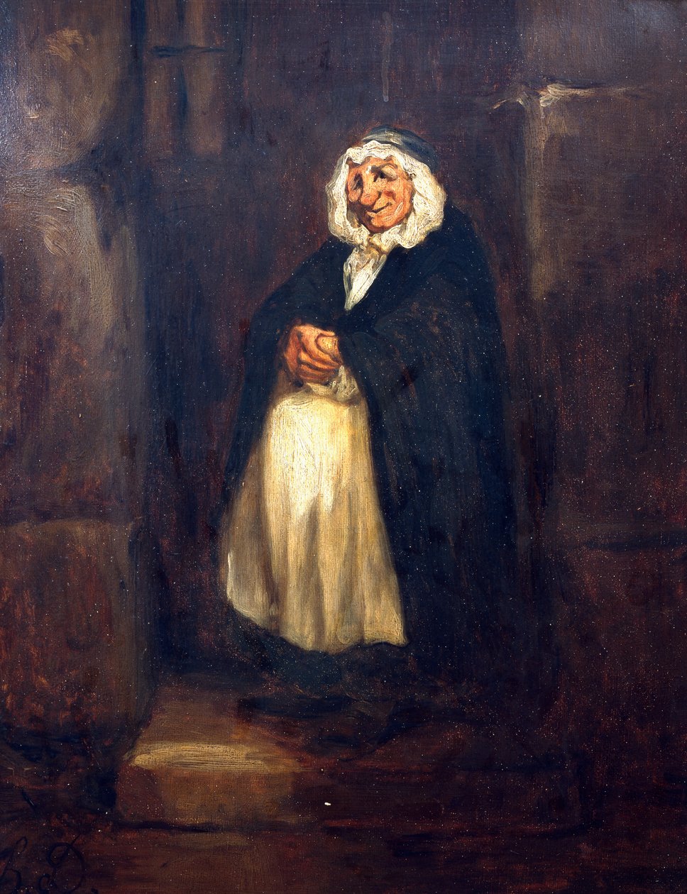 El viejo portero de Honoré Daumier