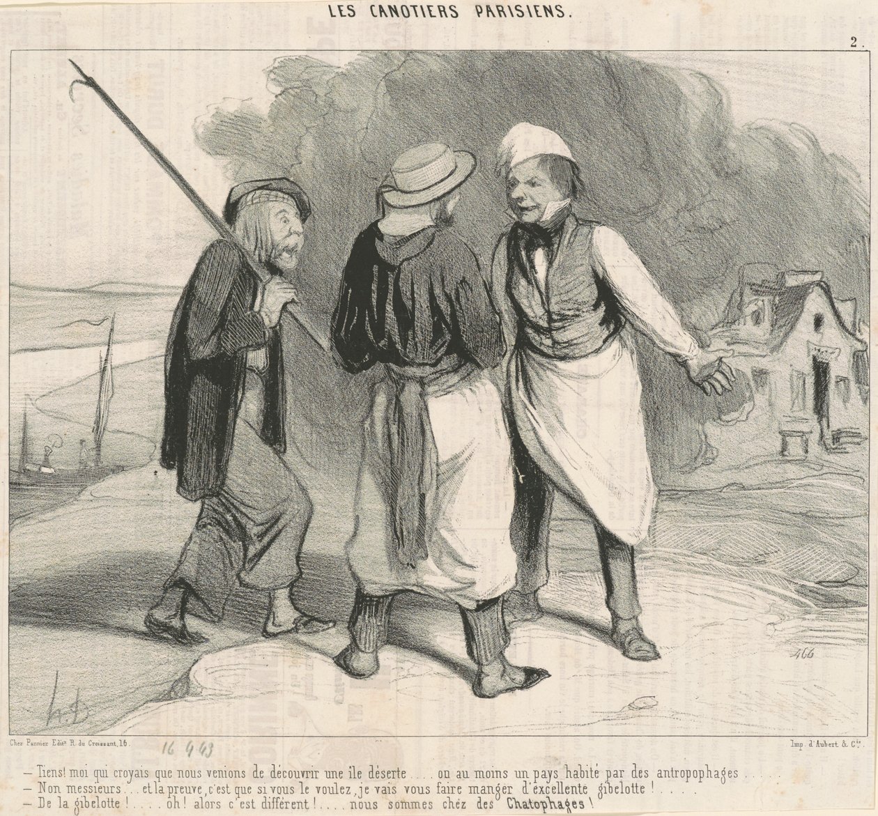 ¡Mira! Yo que creía que acabábamos de descubrir... de Honoré Daumier