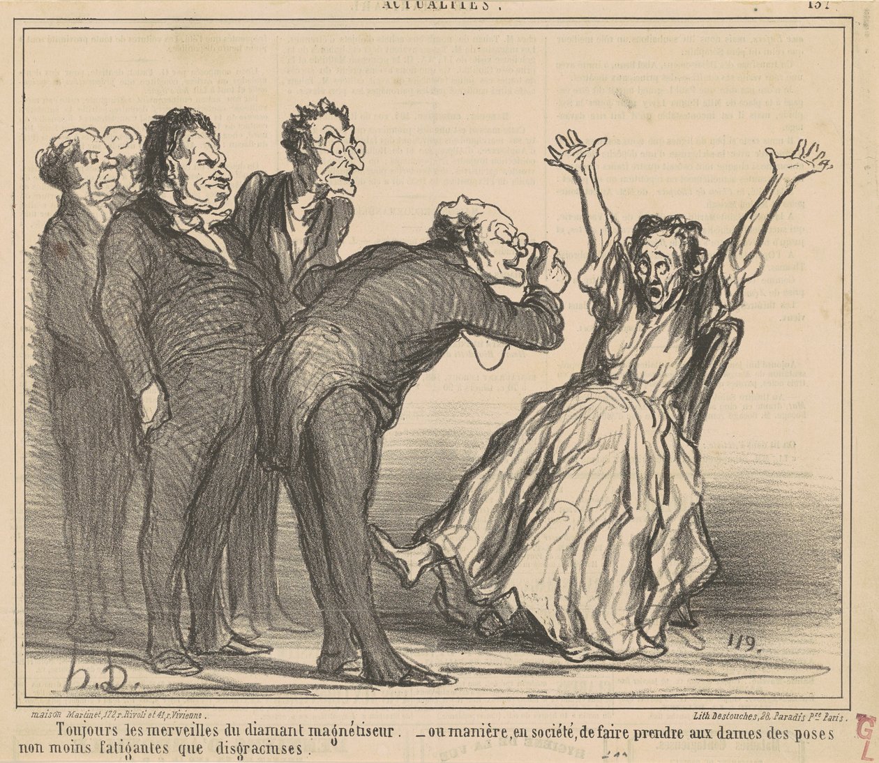 Siempre las maravillas del diamante de Honoré Daumier