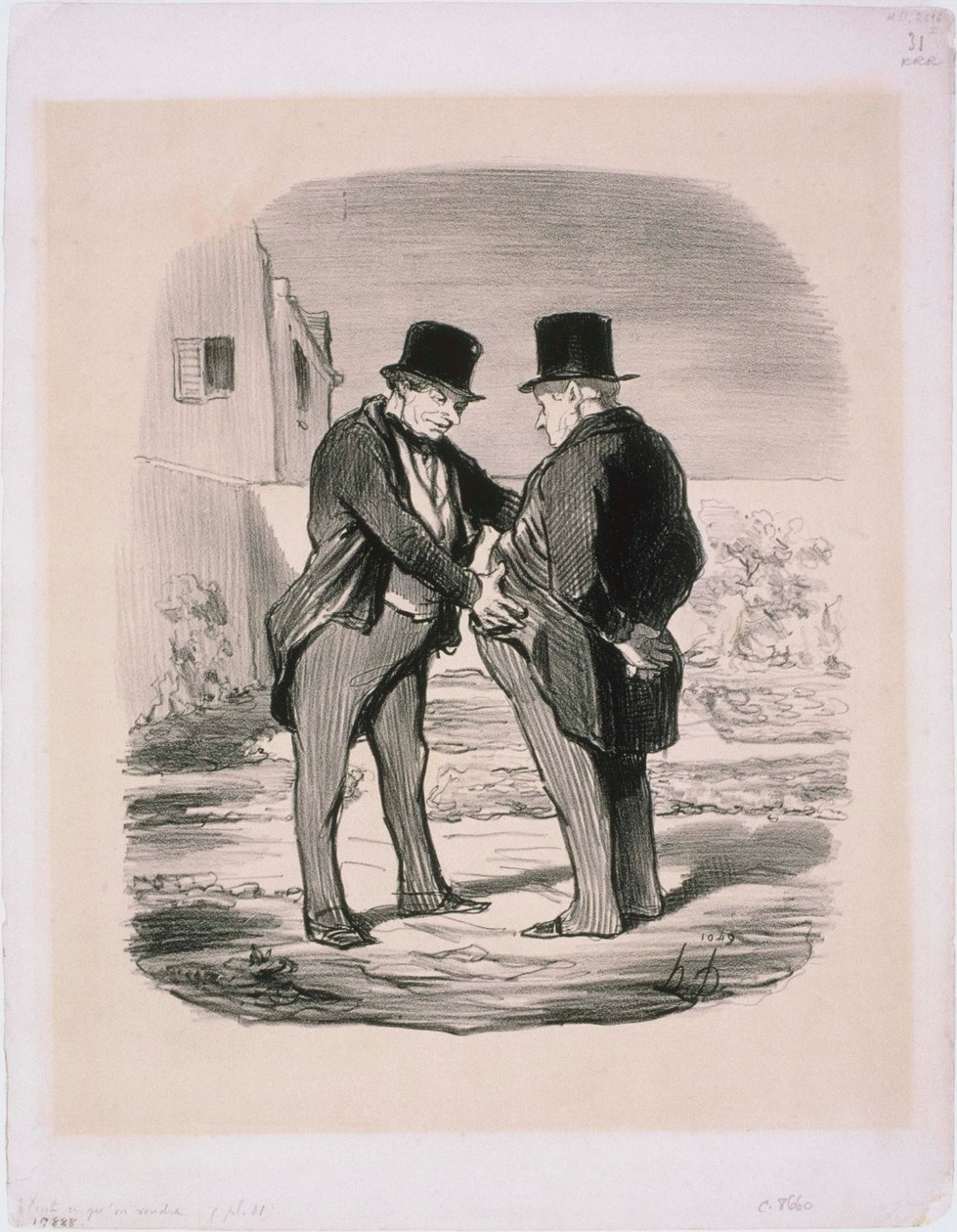Lo que sea: ¿Así que robamos el globo del Sr. Green de Honoré Daumier