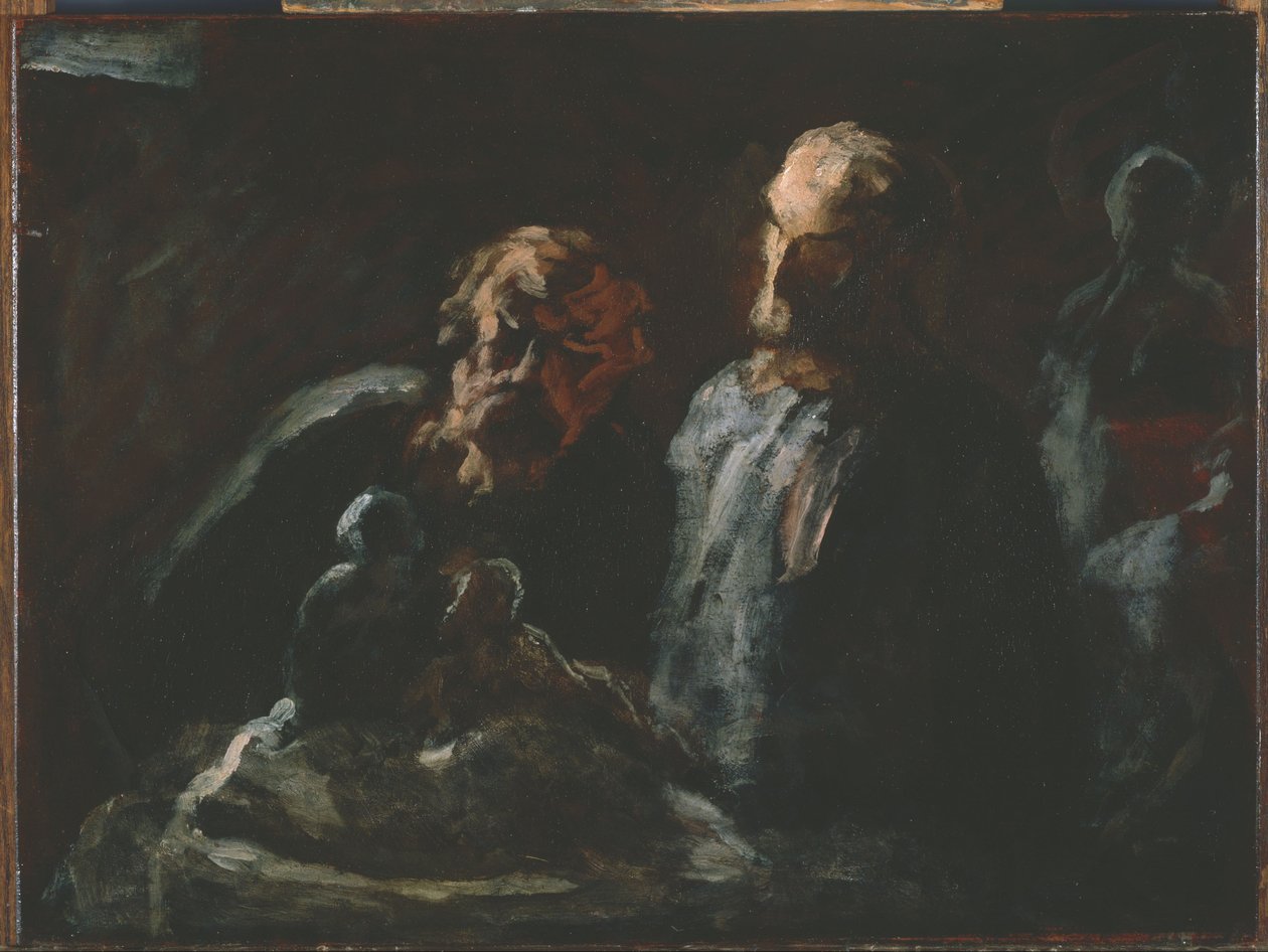 Dos escultores de Honoré Daumier
