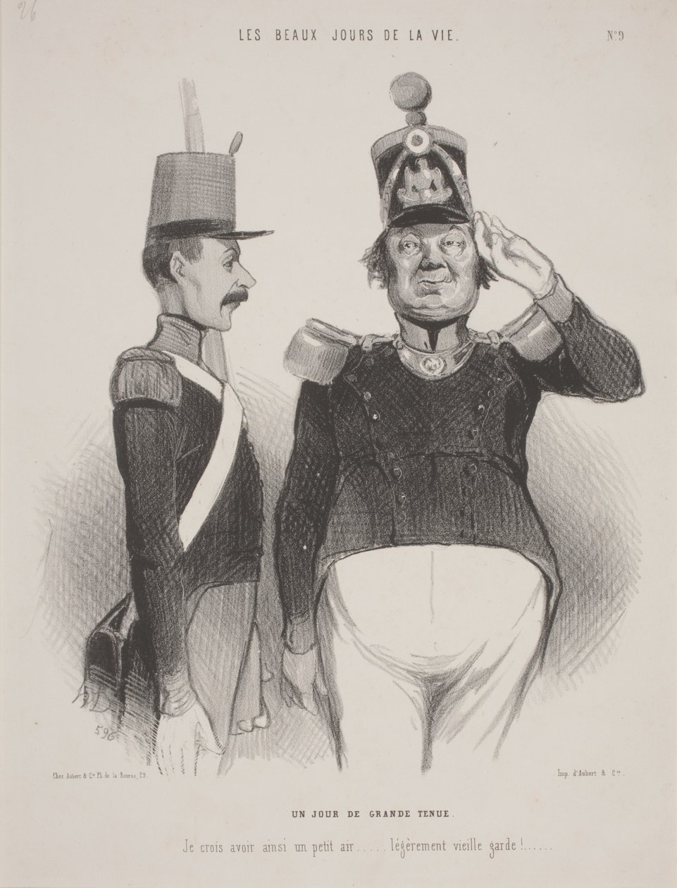 Un día de gran gala de Honoré Daumier