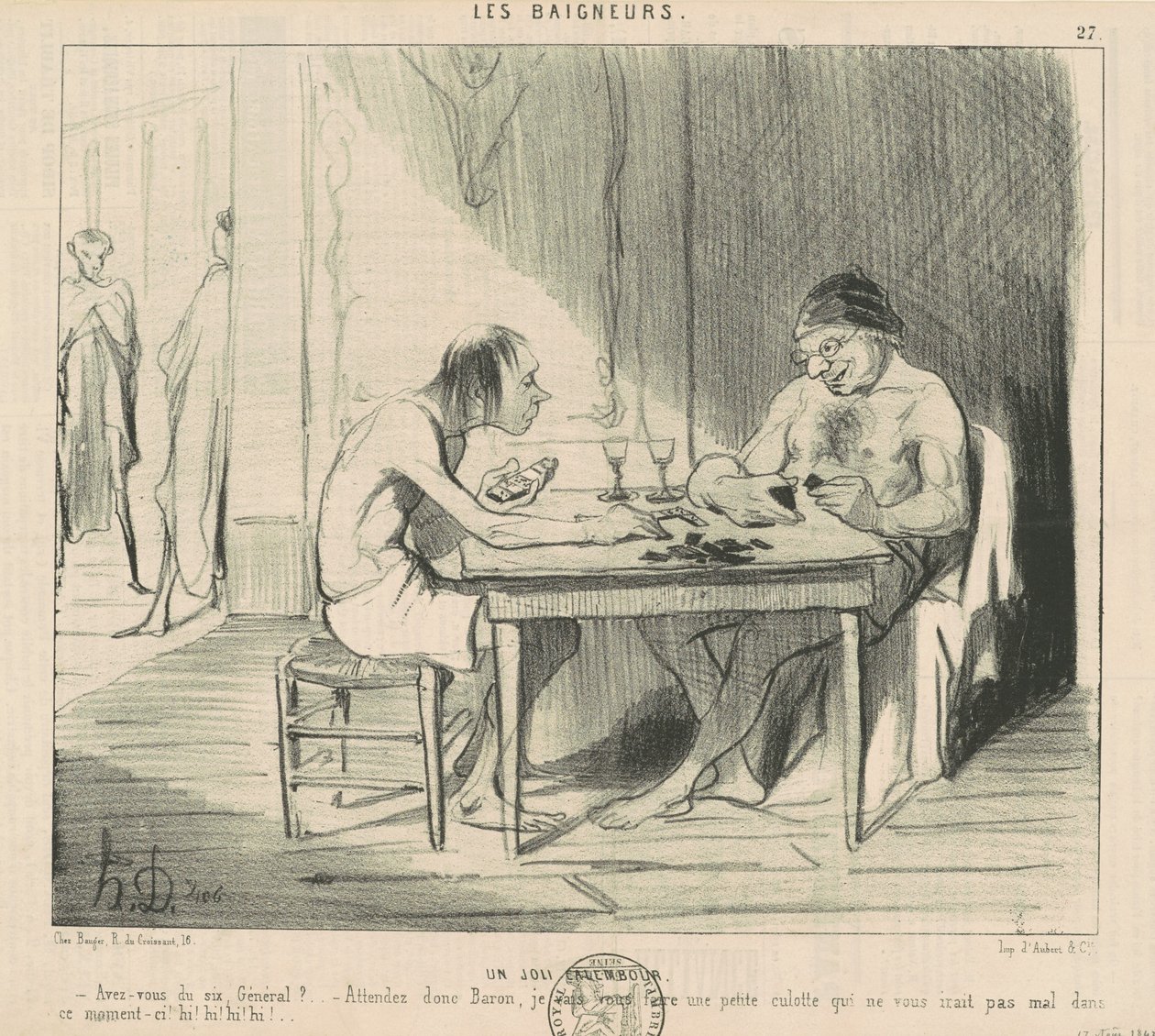 Un bonito juego de palabras de Honoré Daumier