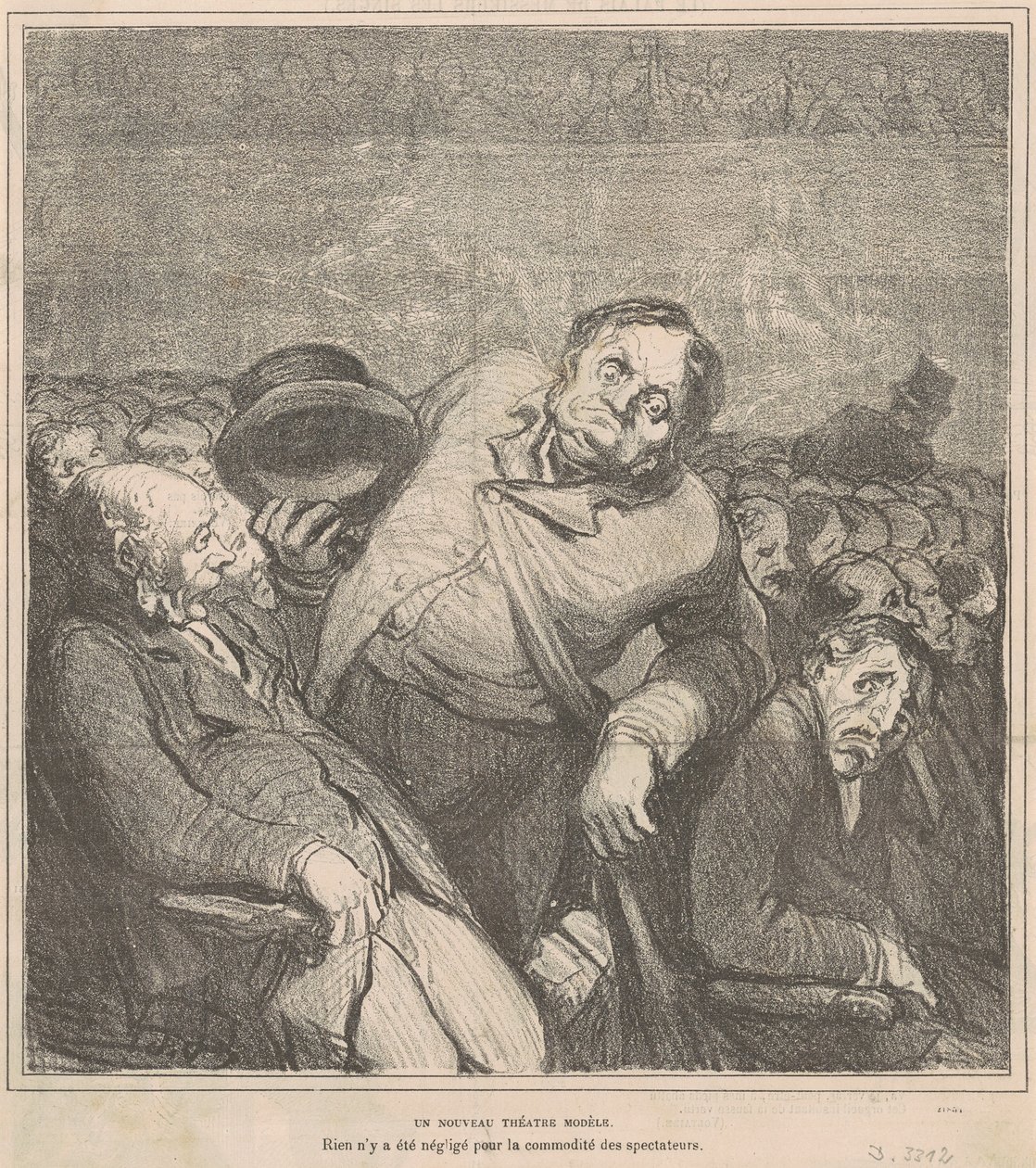 Un nuevo teatro modelo de Honoré Daumier
