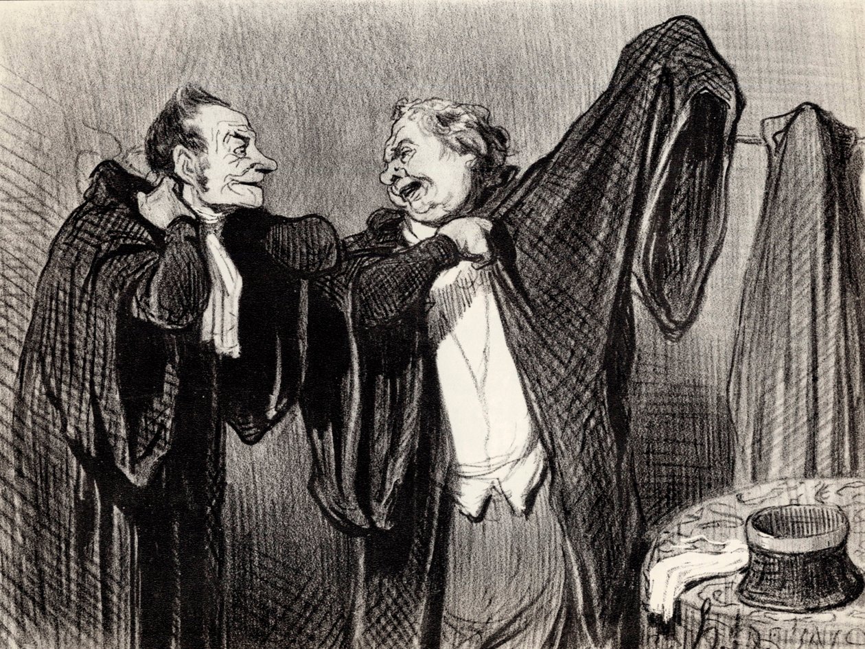 Entre colegas, 1845-1848 de Honoré Daumier
