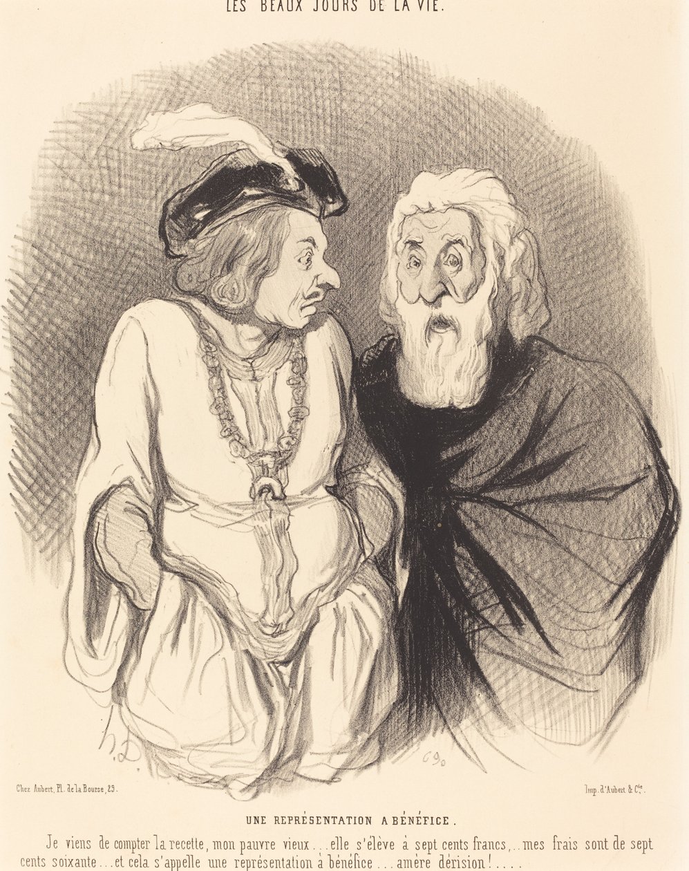 Una Representación a Beneficio de Honoré Daumier