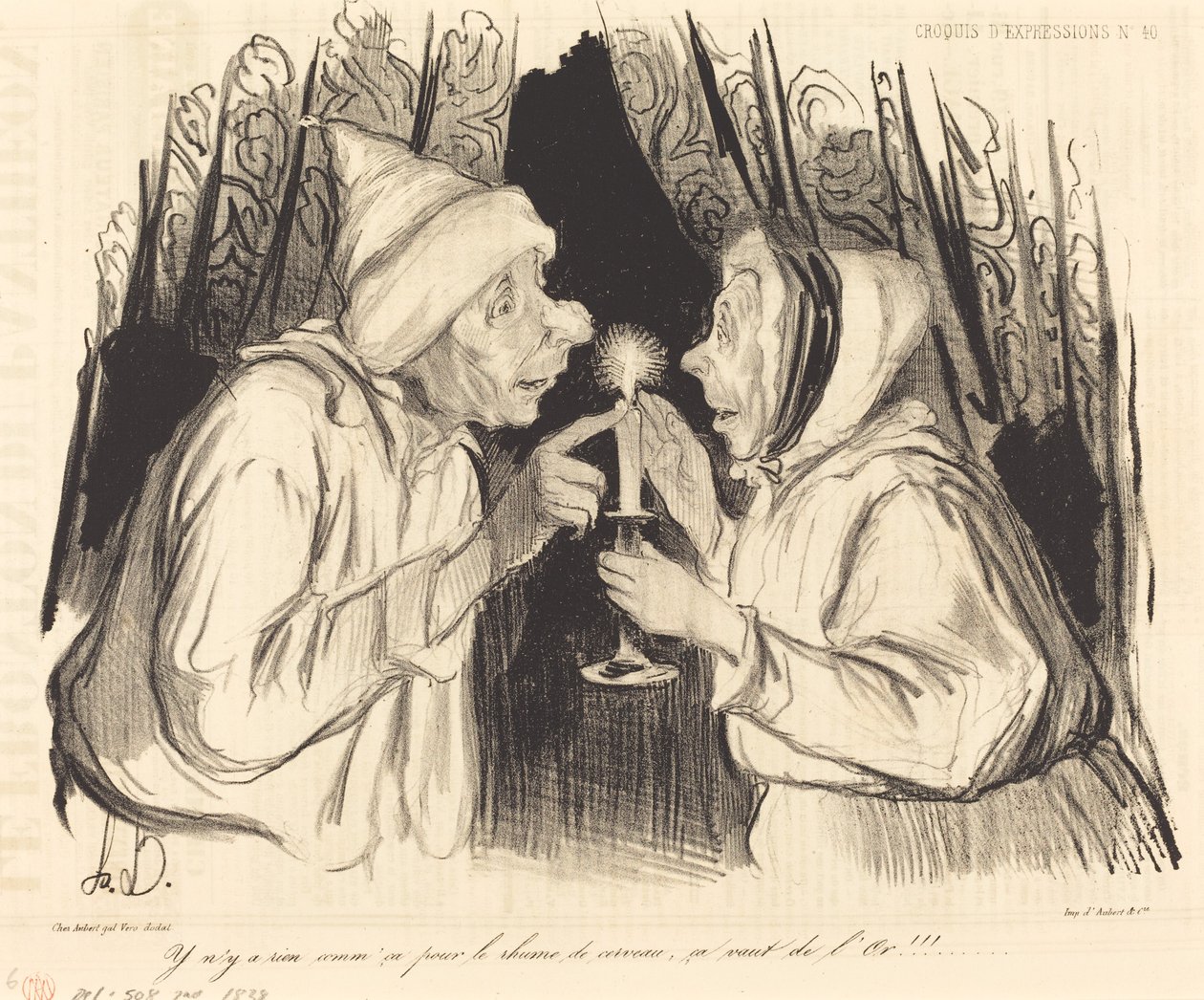 No hay nada como esto para el resfriado... de Honoré Daumier