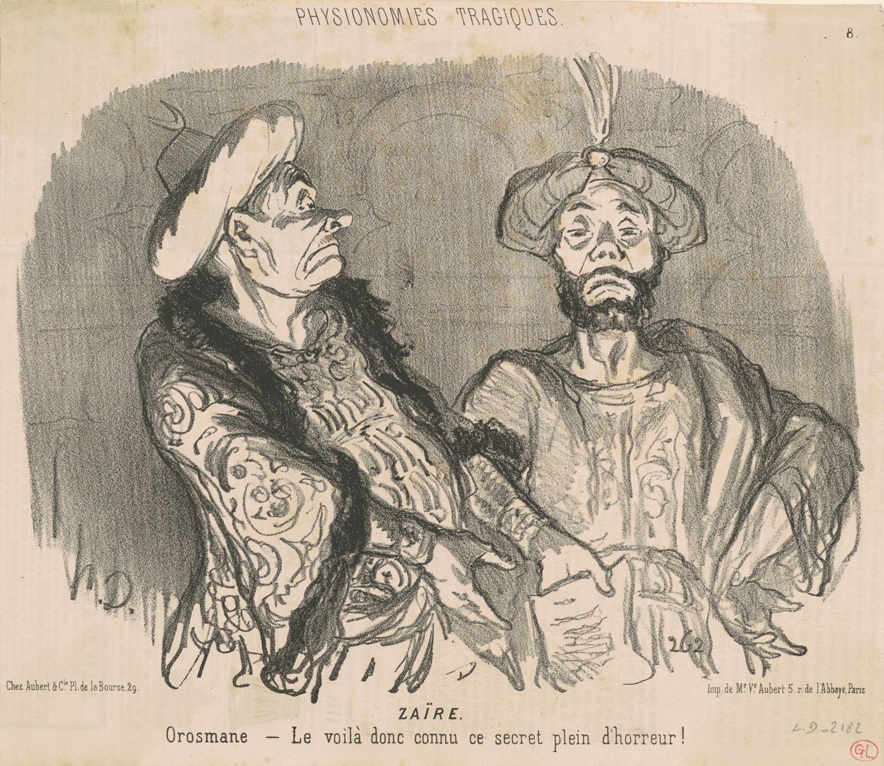 Zaïre de Honoré Daumier