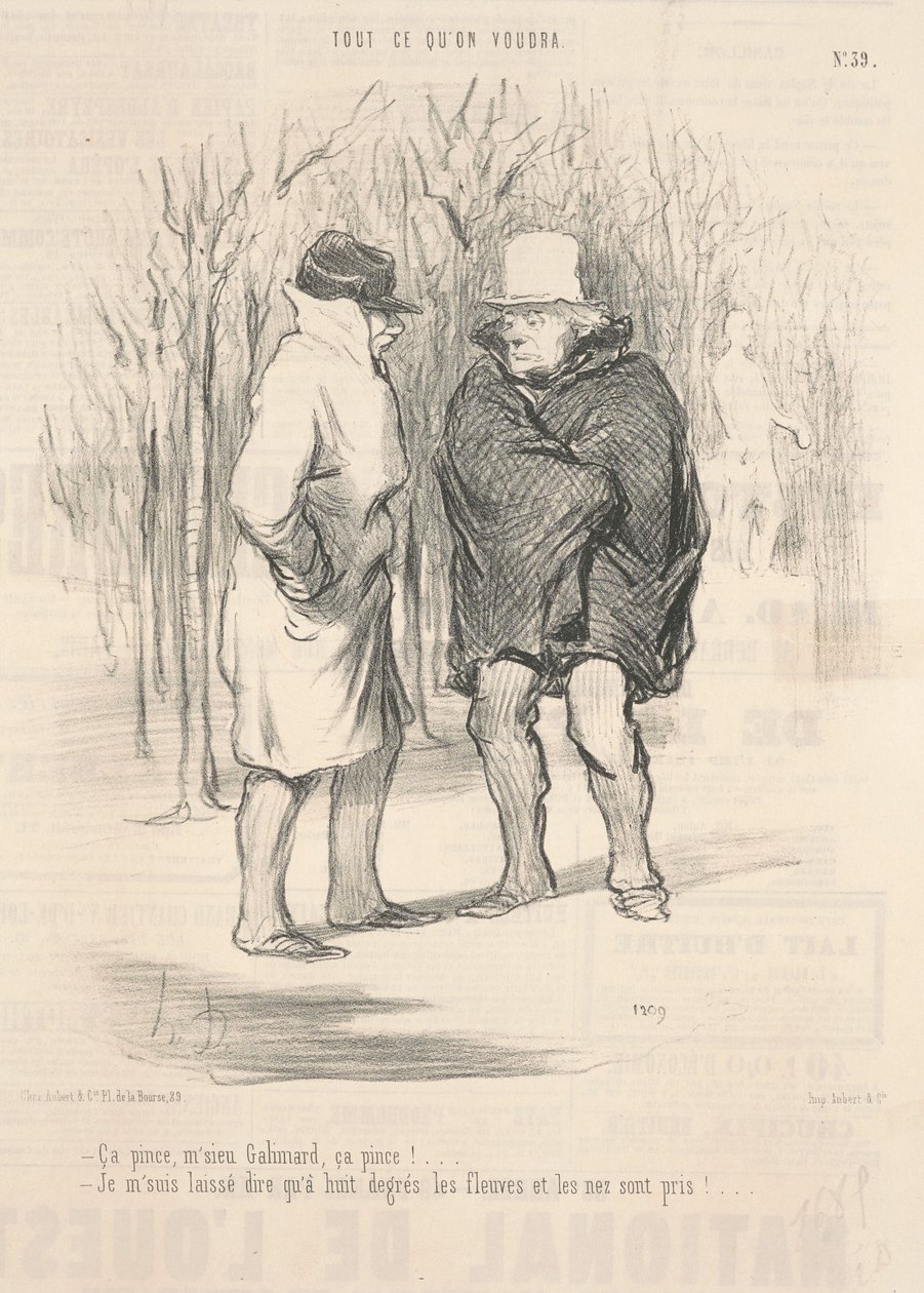 ¡Eso duele, Sr. Galimard, eso duele! ... de Honoré Daumier
