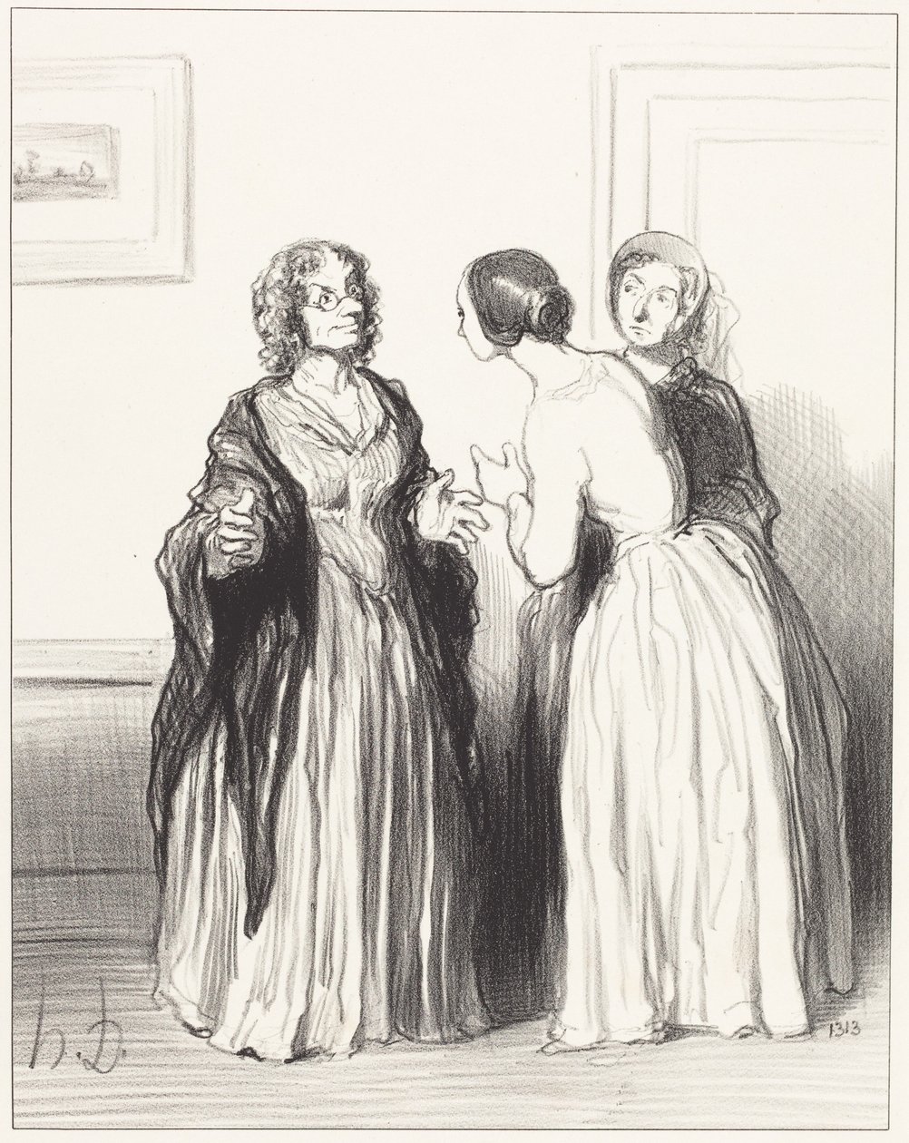 (1.º Bas Bleu) - Aprovechemos la ocasión... de Honoré Daumier