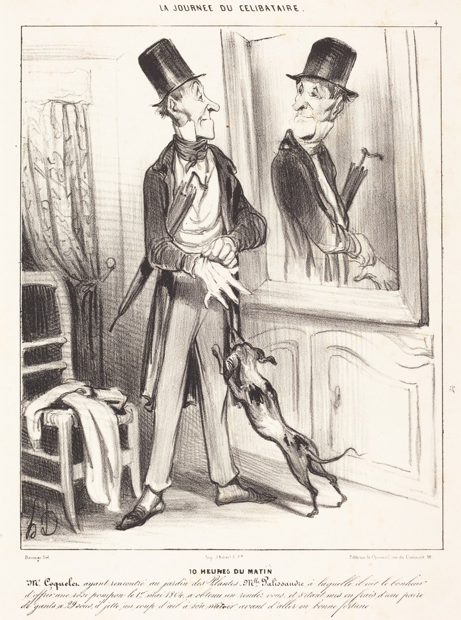 Las 10 de la mañana de Honoré Daumier