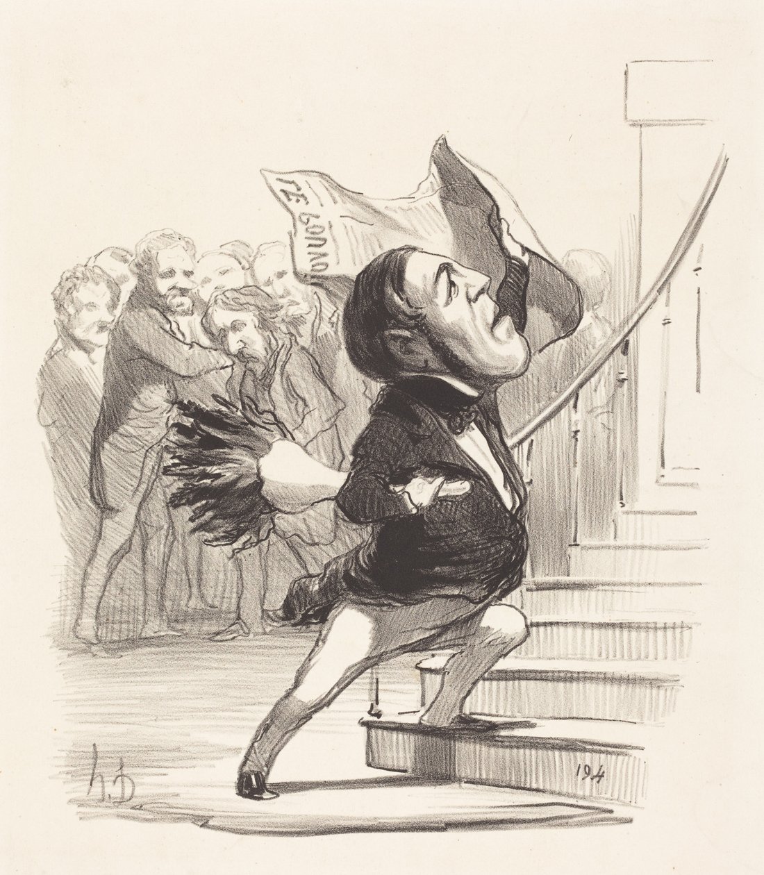 A. Granier de Cassagnac de Honoré Daumier