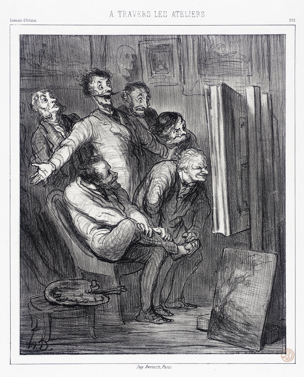 A través de los talleres de Honoré Daumier