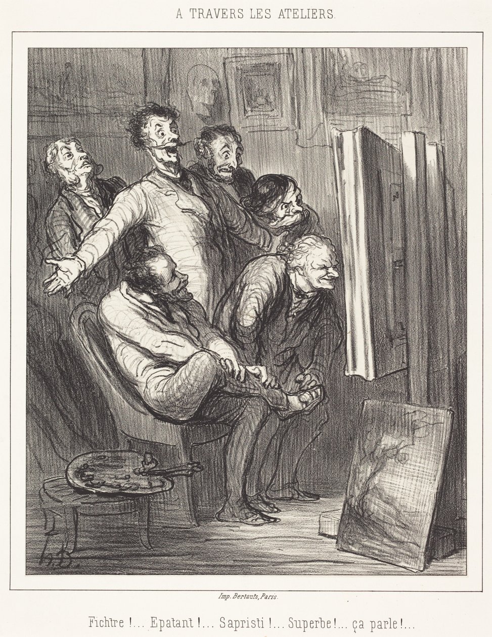 A través de los talleres de Honoré Daumier