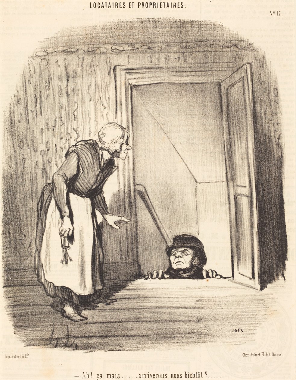¡Ah, eso sí... pero ¿llegaremos pronto de Honoré Daumier