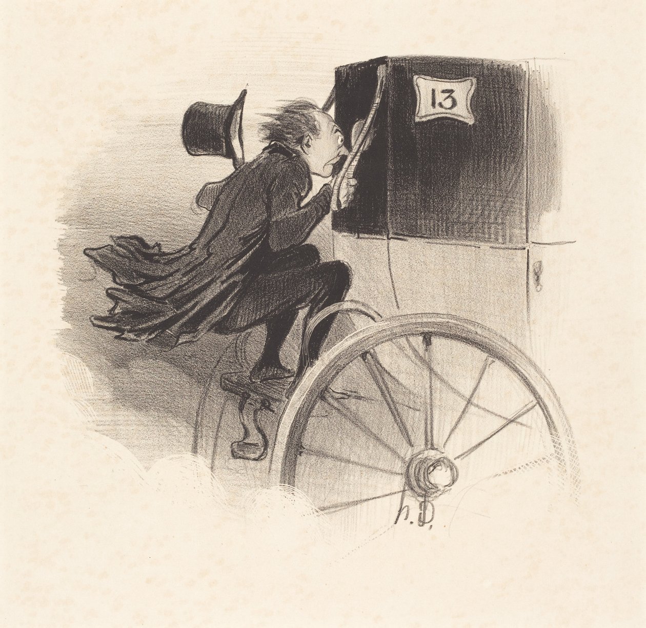¡Ah! muy bien, estoy seguro! desafortunada... de Honoré Daumier