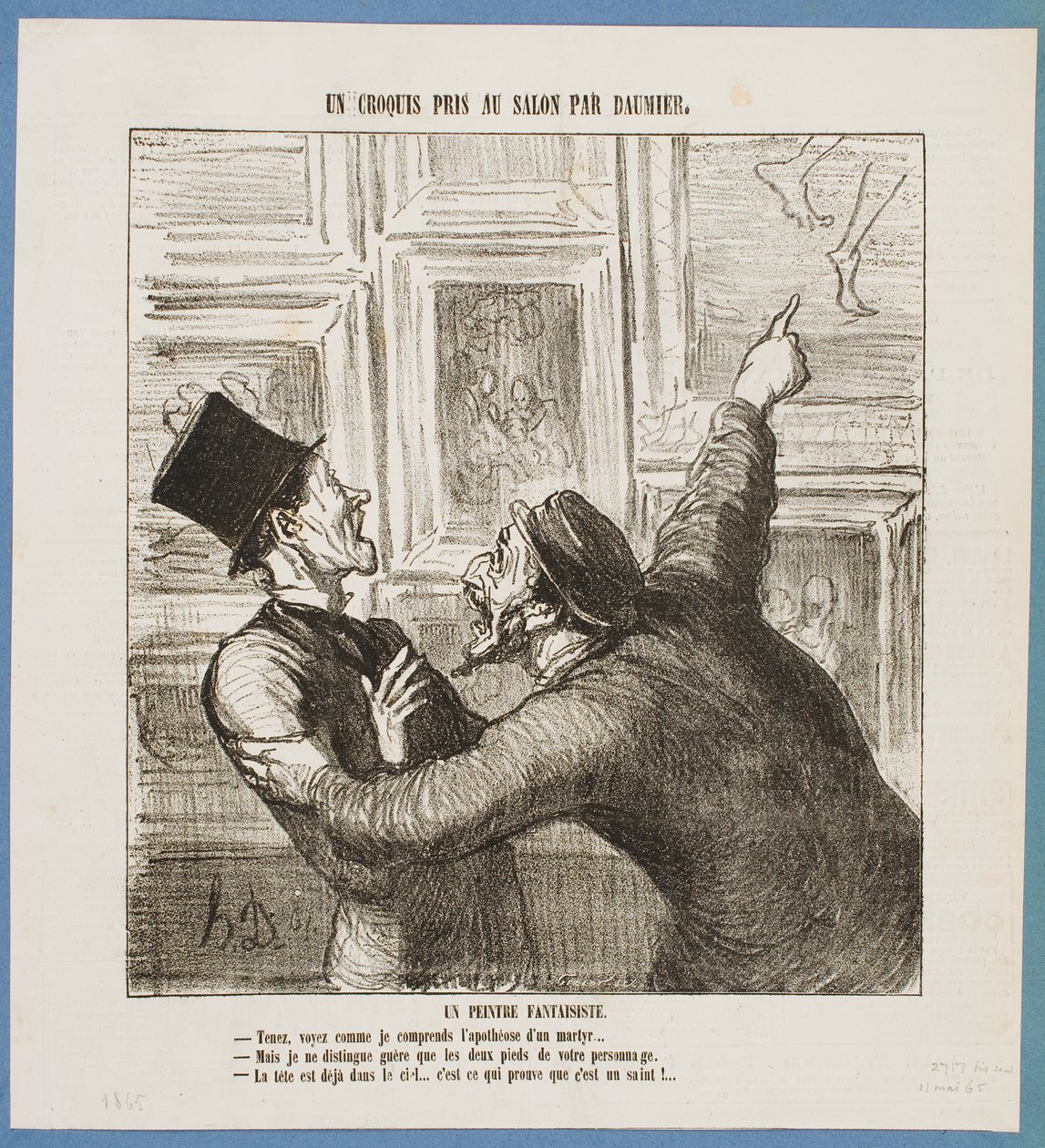 Álbum de estampas de y después de Honoré Daumier de Honoré Daumier