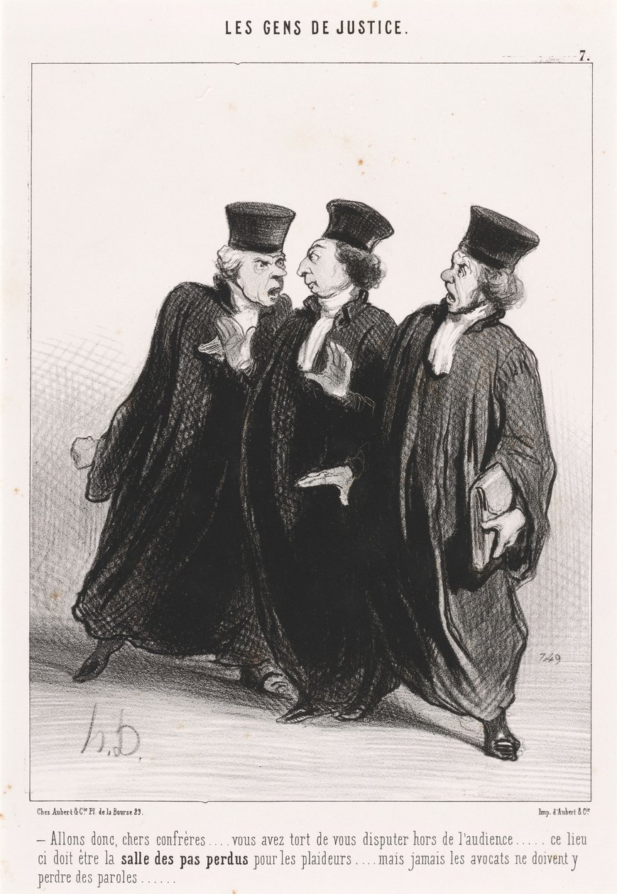Vamos, queridos colegas... de Honoré Daumier