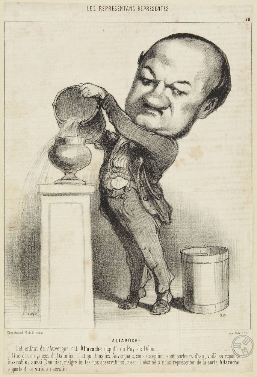 Roca alta de Honoré Daumier