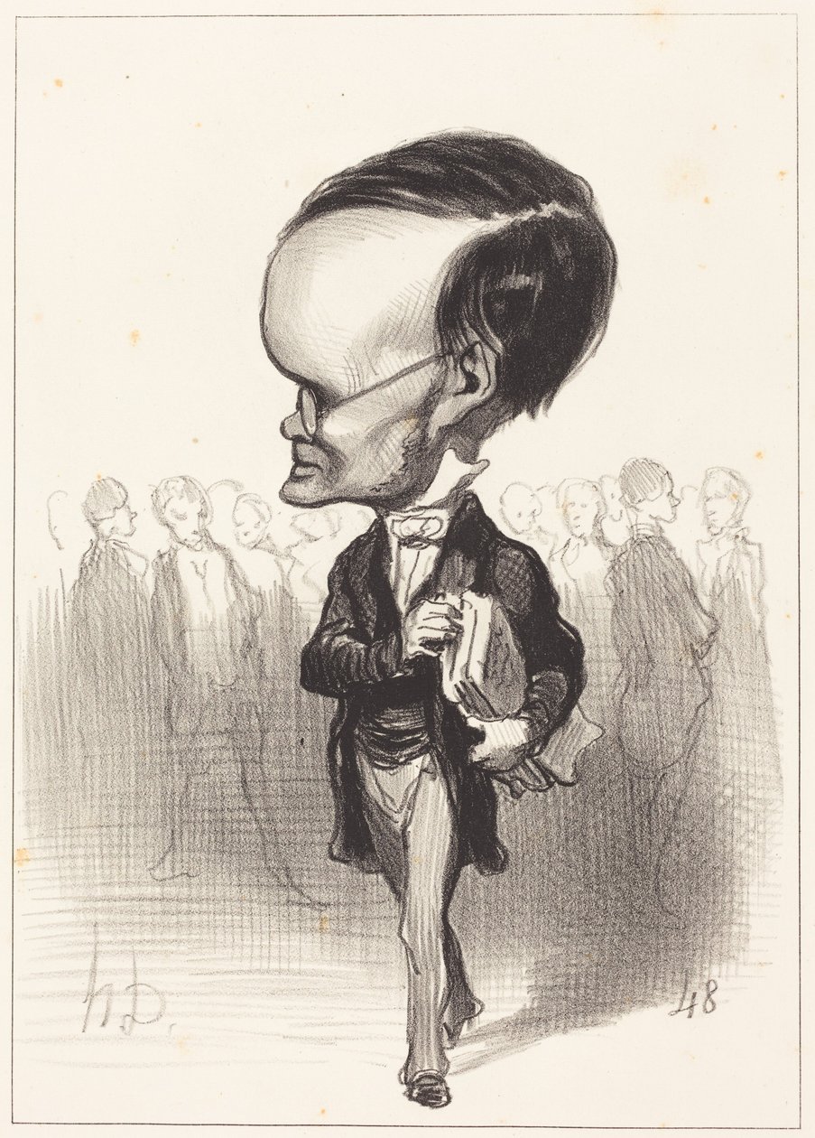 Arm. Jacques Lherbette de Honoré Daumier