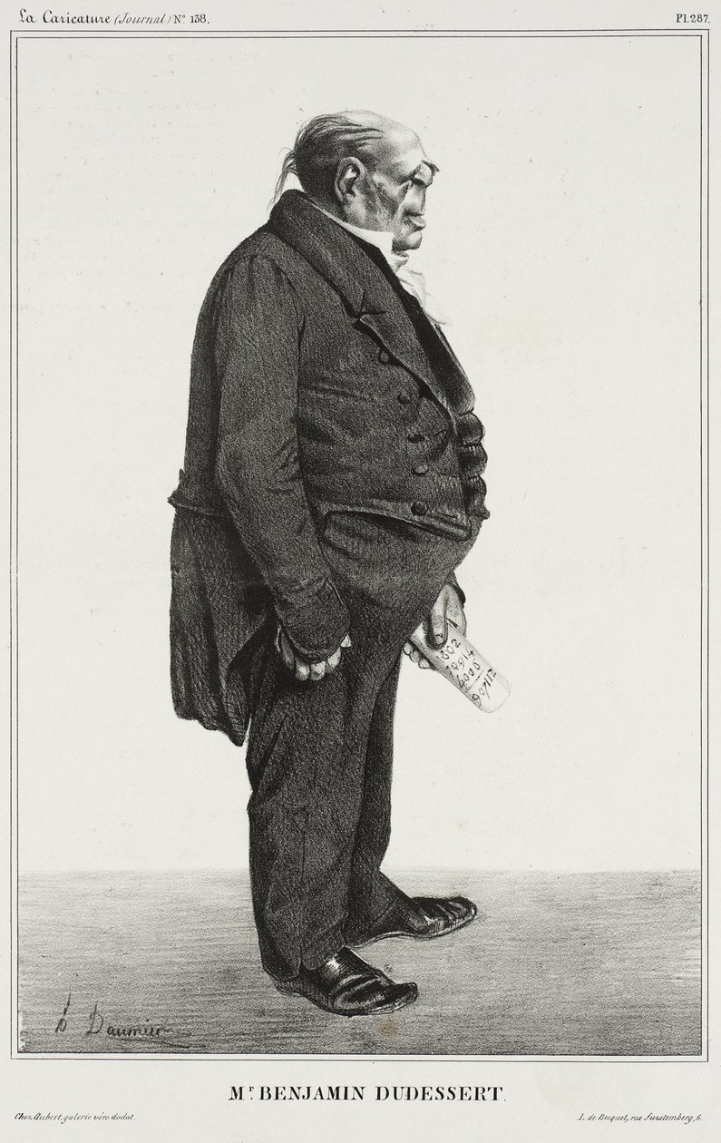 Benjamin Dudessert de Honoré Daumier
