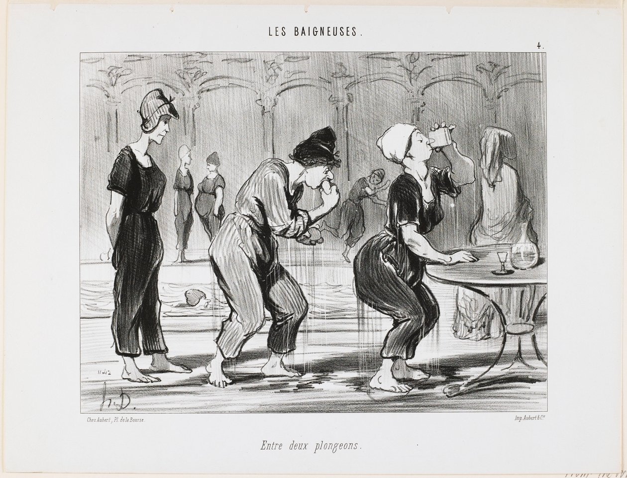 Entre una serie y otra de Honoré Daumier