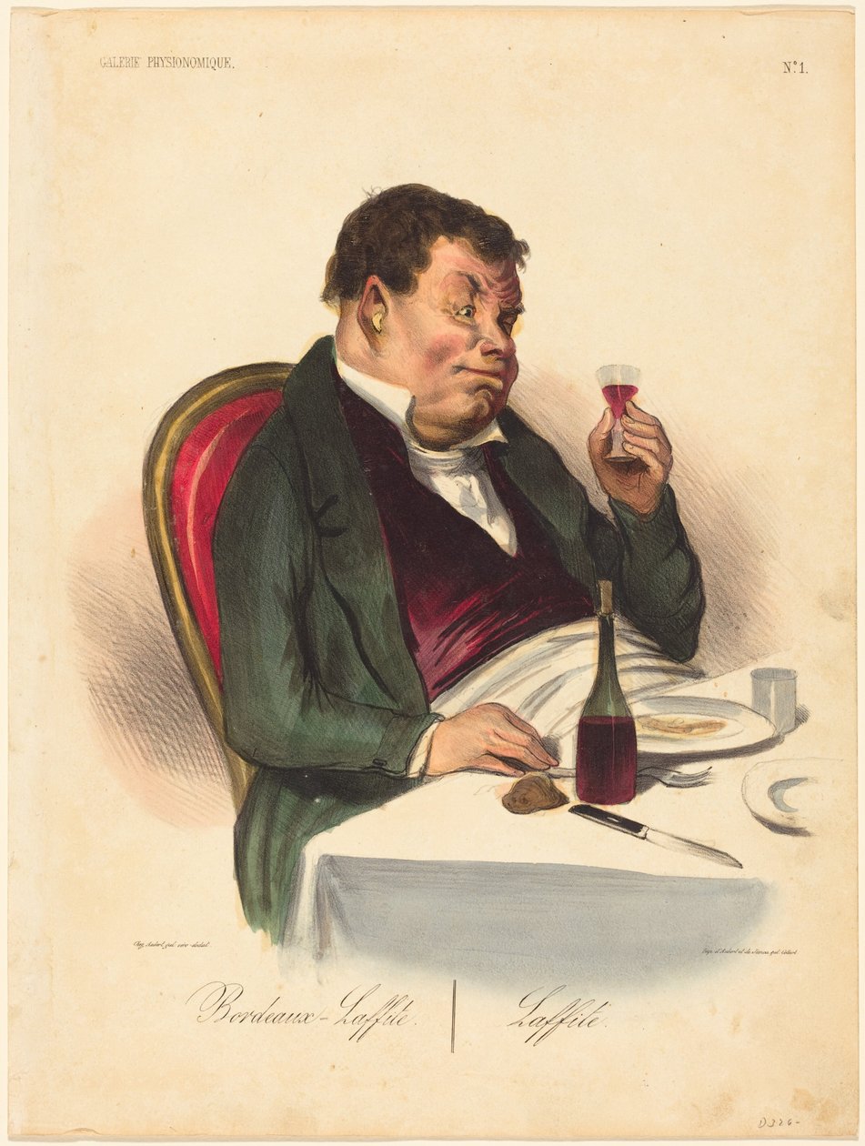 Burdeos-Laffite de Honoré Daumier