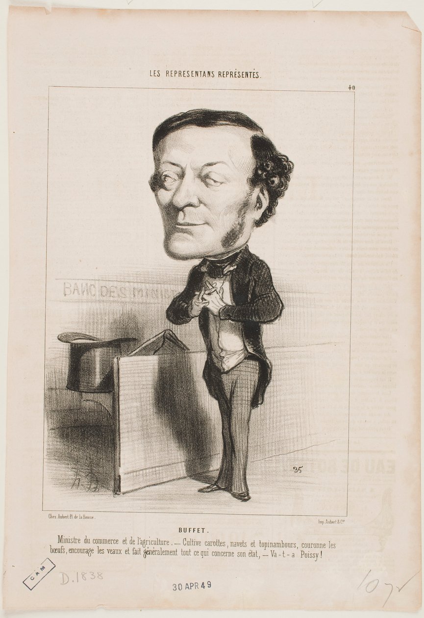 Bufé de Honoré Daumier