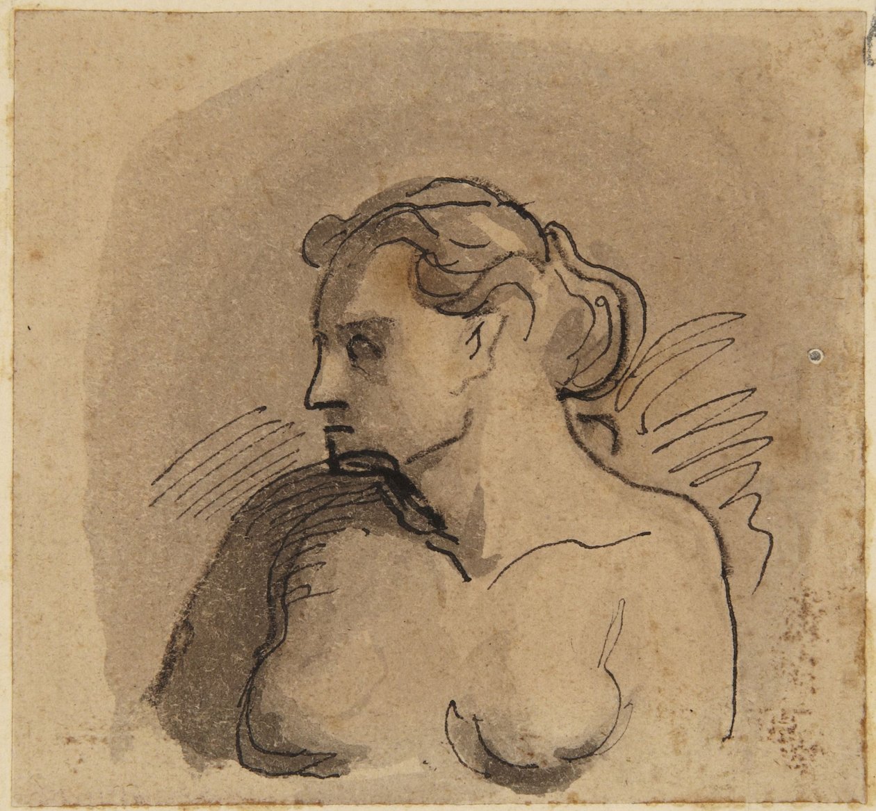 Busto de mujer de Honoré Daumier