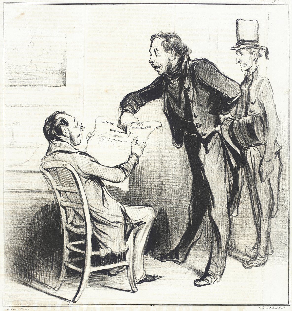 Caricaturana (serie de estampas) de Honoré Daumier
