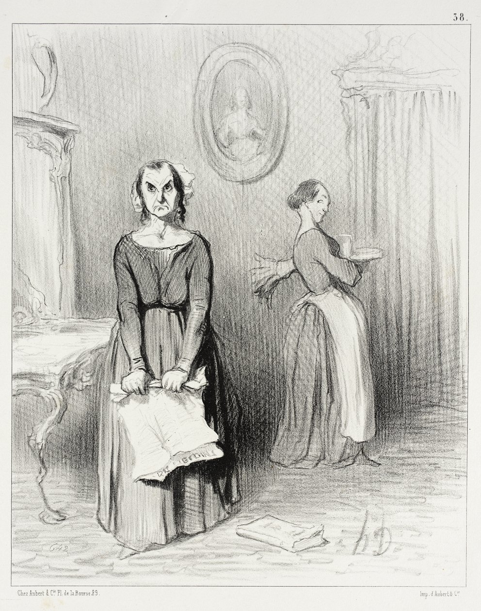 Este periódico considera que mi obra es lamentable... de Honoré Daumier