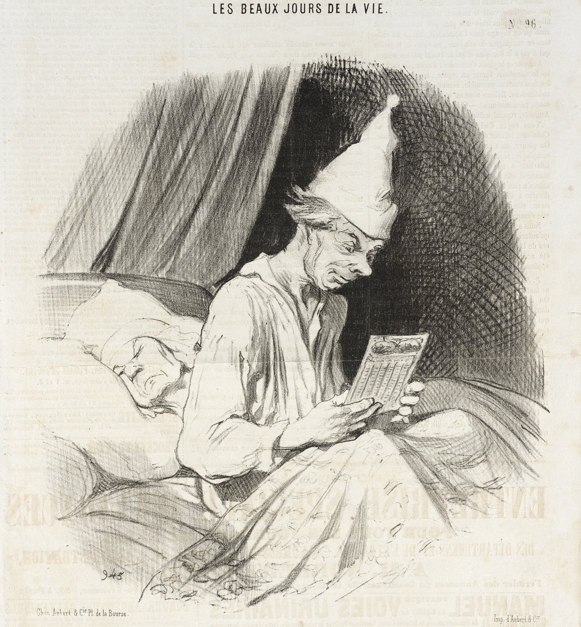 Hoy, 28 de julio, es la festividad de Santa Ana... de Honoré Daumier