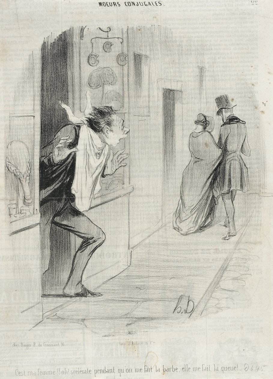 ¡¡Es mi mujer!!... de Honoré Daumier