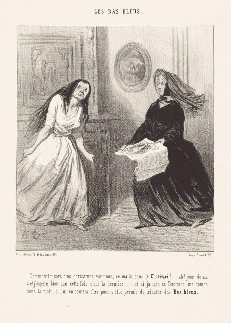 ¡¿Qué! ¿Otra caricatura sobre nosotros... de Honoré Daumier