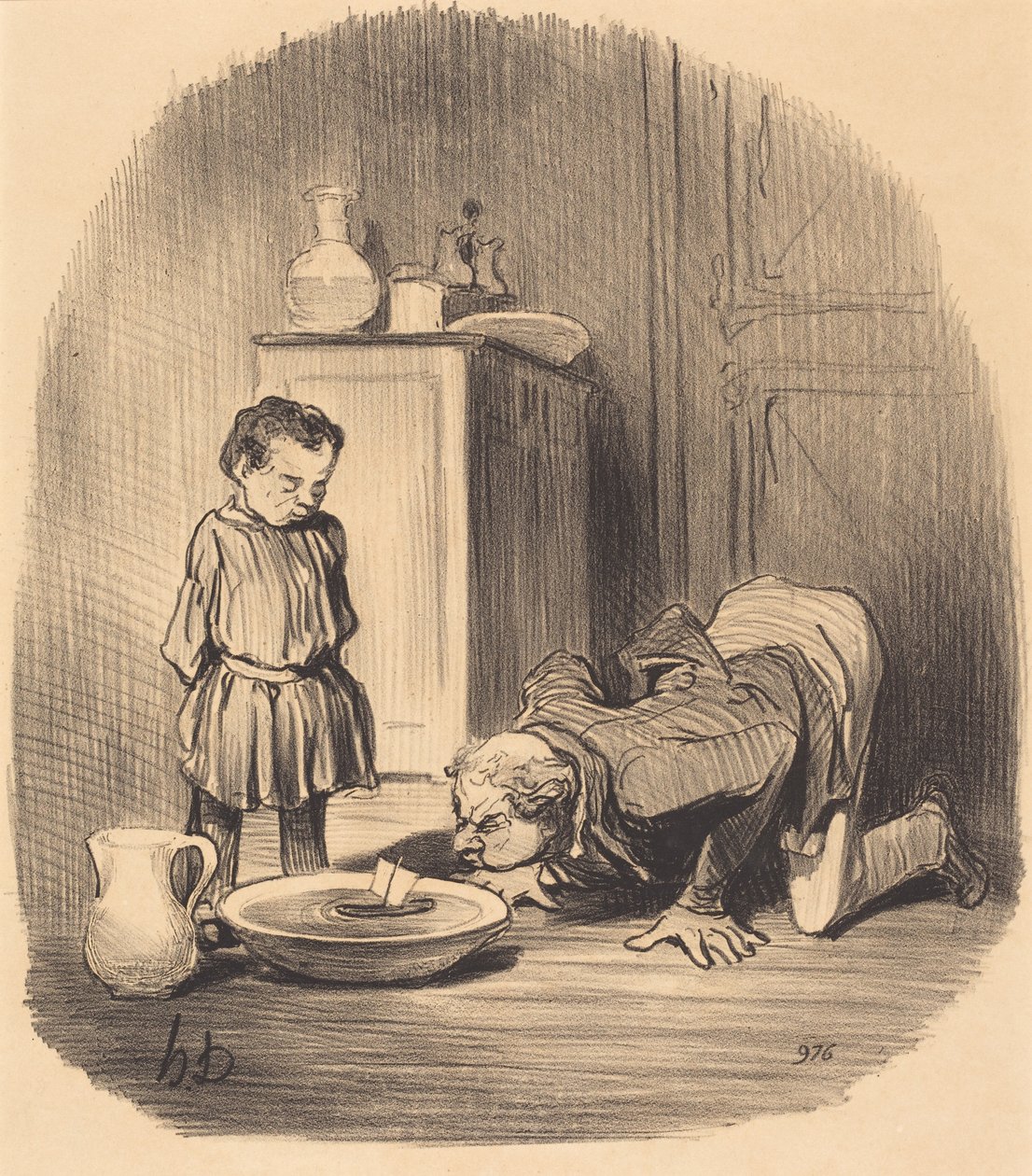 Cómo se transmite... la pasión por la navegación de Honoré Daumier