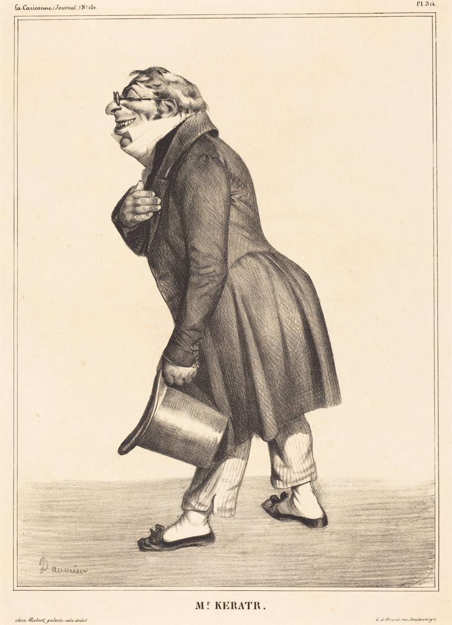 Conde de Kératry de Honoré Daumier
